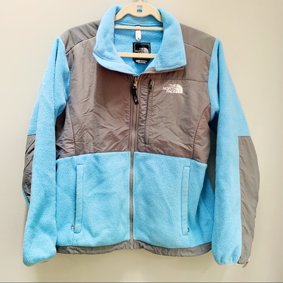 The North Face Jackets & Blazers - The North Face Denali Jacket light blue/gray sz M